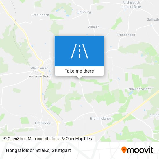 Hengstfelder Straße map
