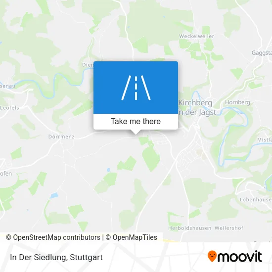 Карта In Der Siedlung
