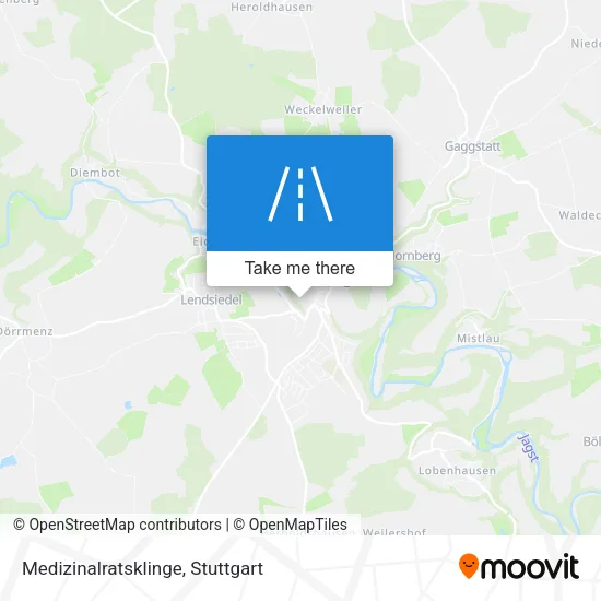 Карта Medizinalratsklinge