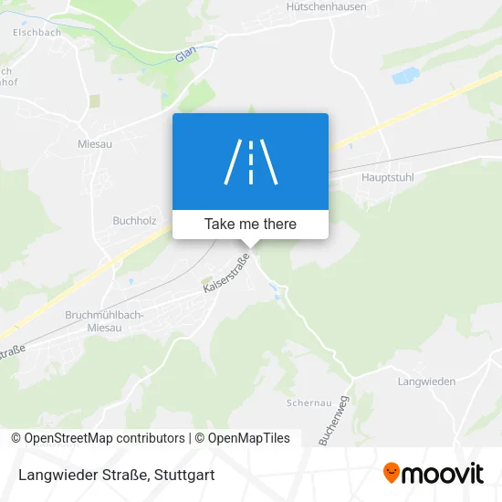 Карта Langwieder Straße