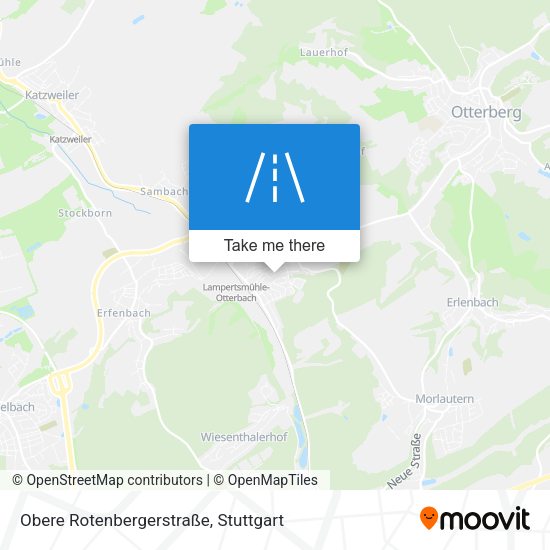 Obere Rotenbergerstraße map