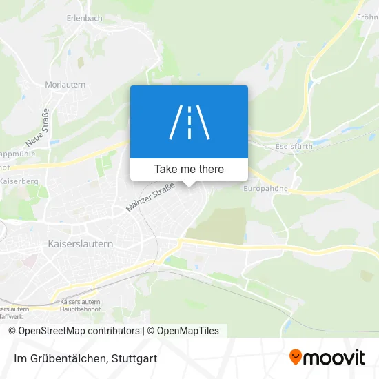Карта Im Grübentälchen
