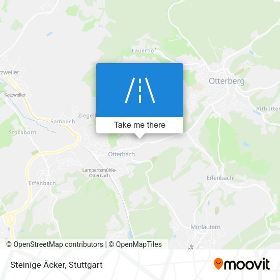 Steinige Äcker map