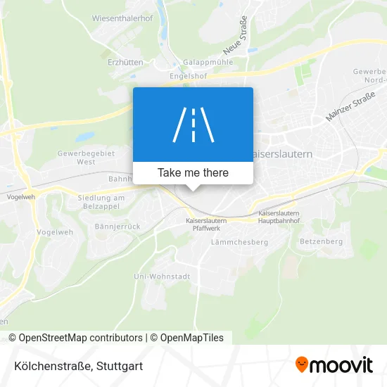 Карта Kölchenstraße