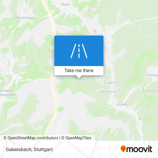 Gabelsbach map