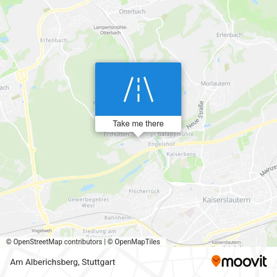 Карта Am Alberichsberg