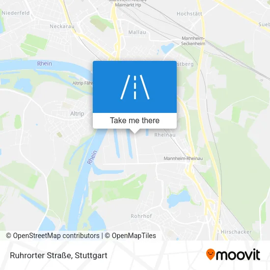 Карта Ruhrorter Straße