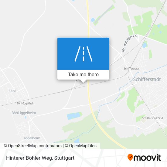 Карта Hinterer Böhler Weg