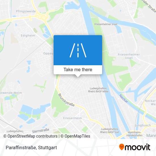 Paraffinstraße map