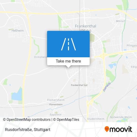 Rusdorfstraße map