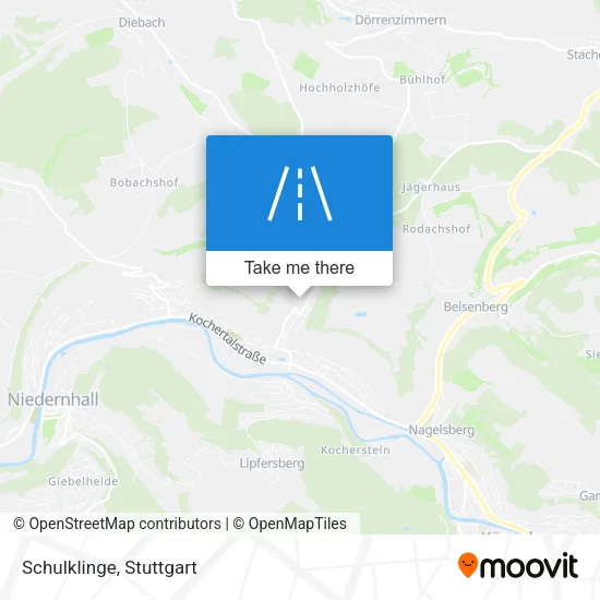 Карта Schulklinge
