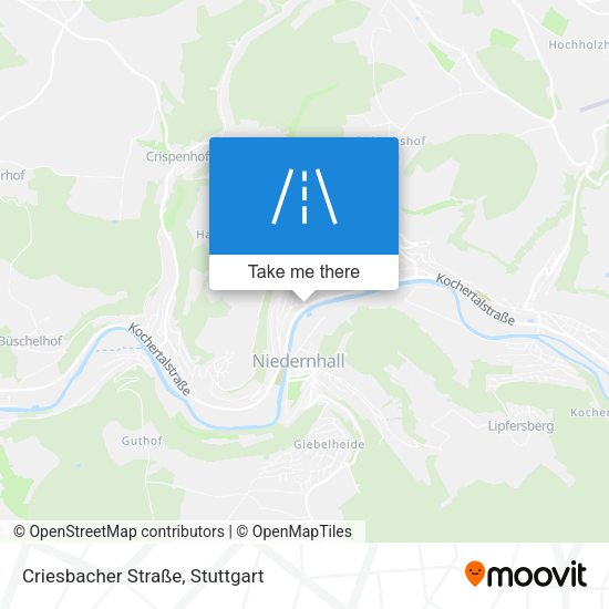 Criesbacher Straße map
