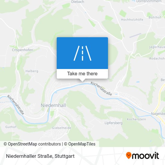 Niedernhaller Straße map
