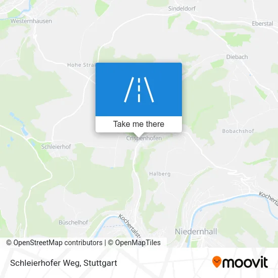 Карта Schleierhofer Weg