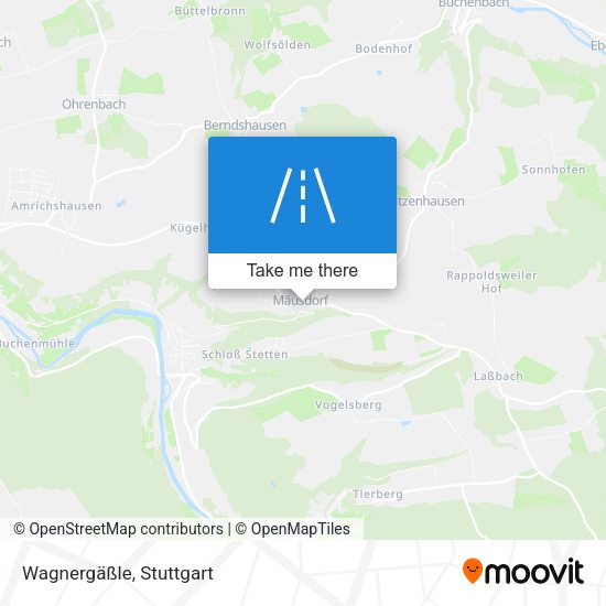 Wagnergäßle map