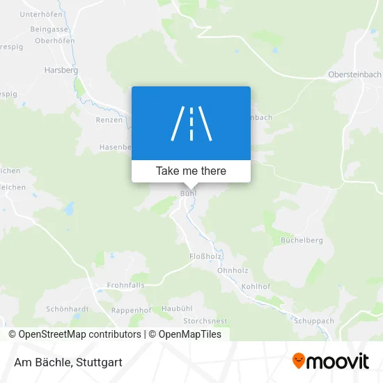 Карта Am Bächle