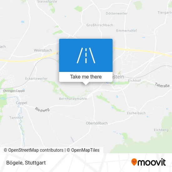 Карта Bögele