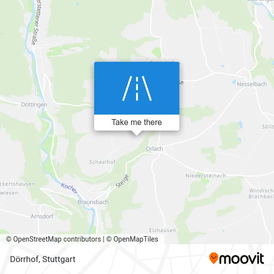 Карта Dörrhof