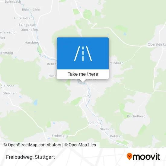 Карта Freibadweg