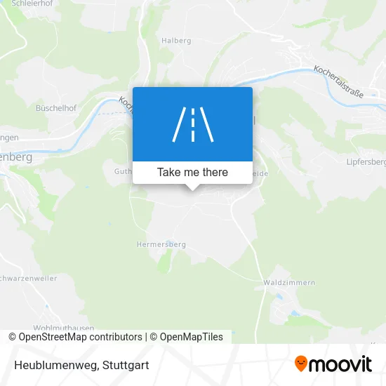 Карта Heublumenweg