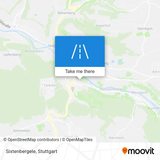 Карта Sixtenbergele