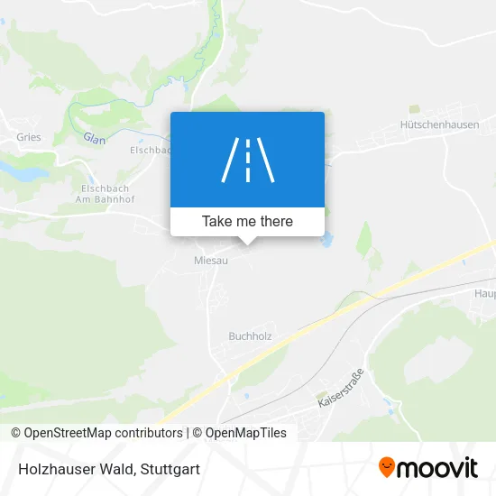 Карта Holzhauser Wald