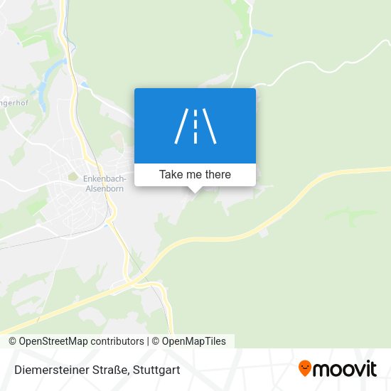 Diemersteiner Straße map