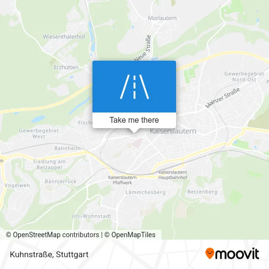 Карта Kuhnstraße