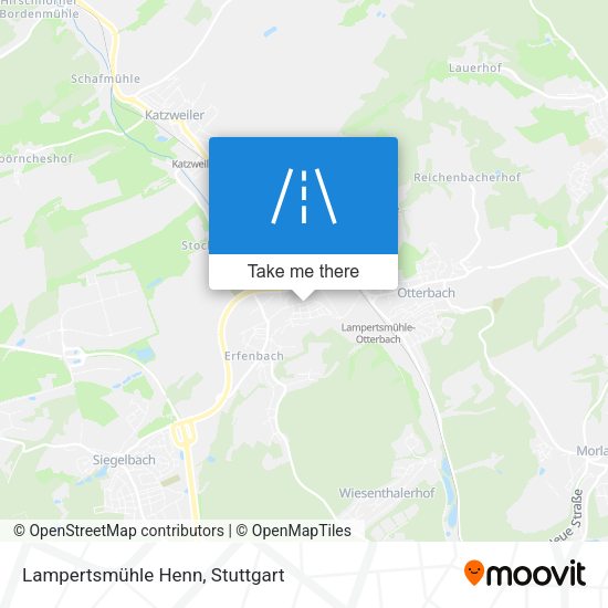 Lampertsmühle Henn map