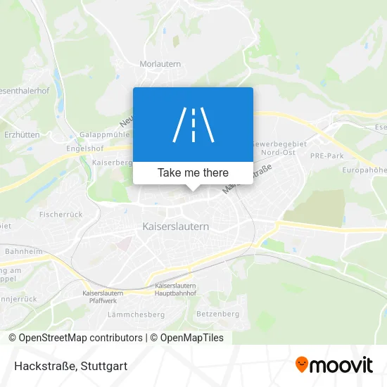 Карта Hackstraße