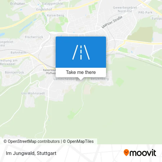 Карта Im Jungwald