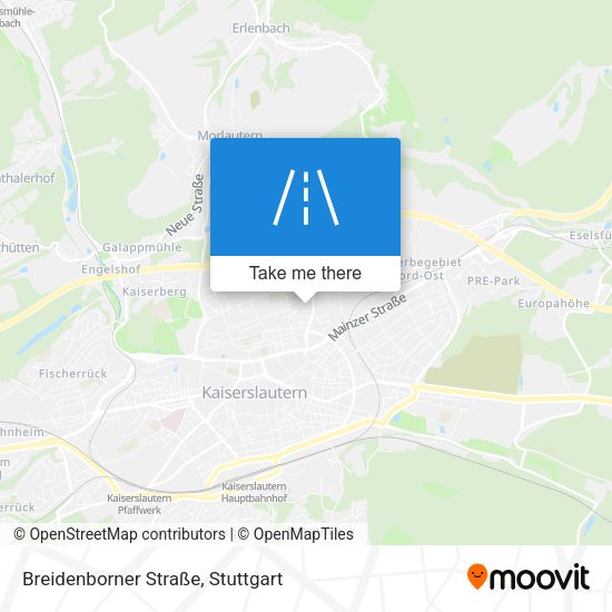Breidenborner Straße map