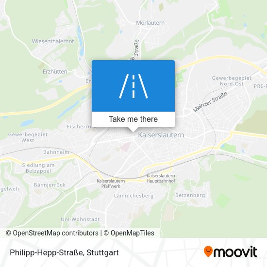 Philipp-Hepp-Straße map