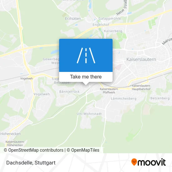 Карта Dachsdelle