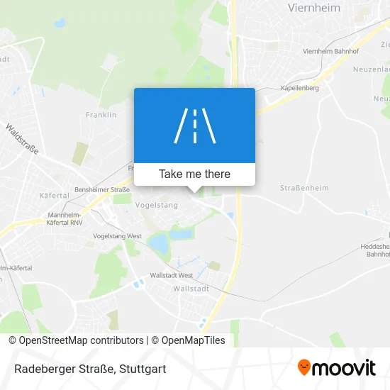 Radeberger Straße map
