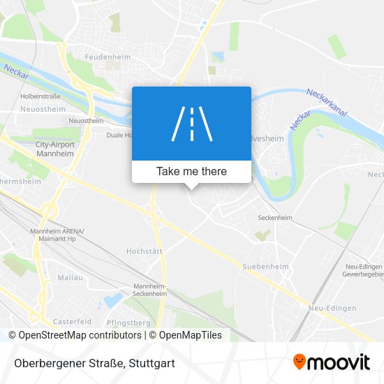Oberbergener Straße map