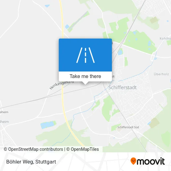 Карта Böhler Weg