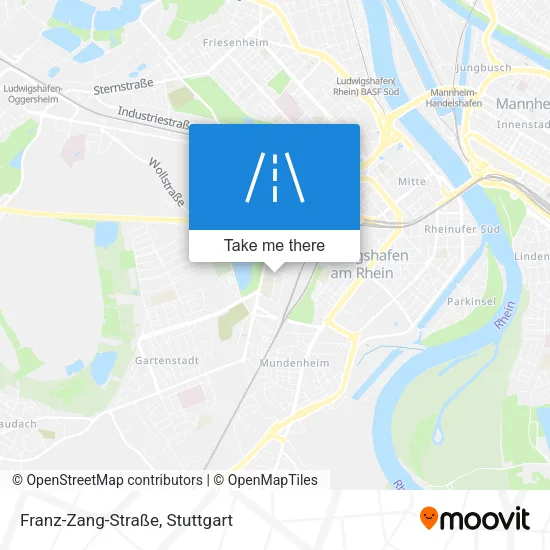 Карта Franz-Zang-Straße