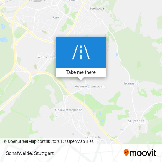 Карта Schafweide