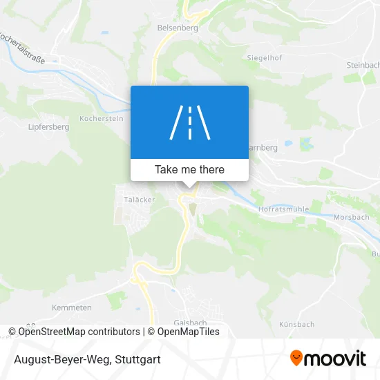Карта August-Beyer-Weg