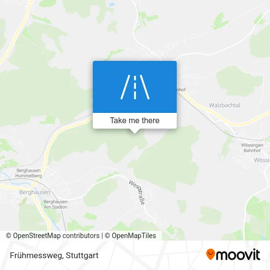 Карта Frühmessweg