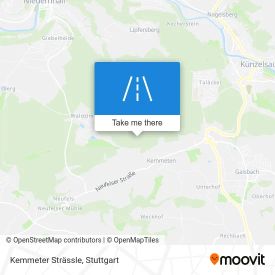 Карта Kemmeter Strässle