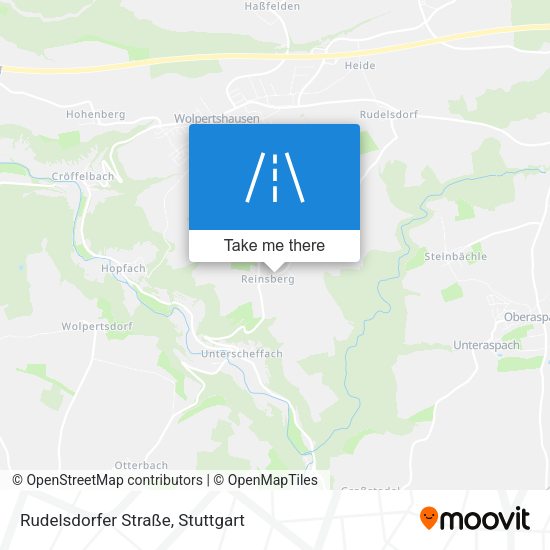 Rudelsdorfer Straße map