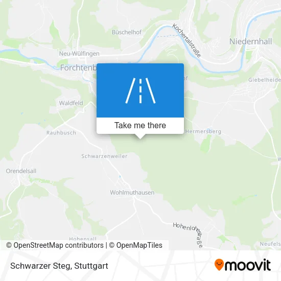 Карта Schwarzer Steg