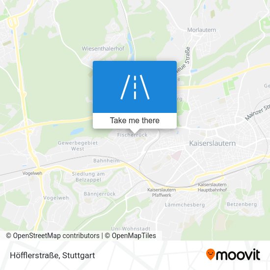 Höfflerstraße map