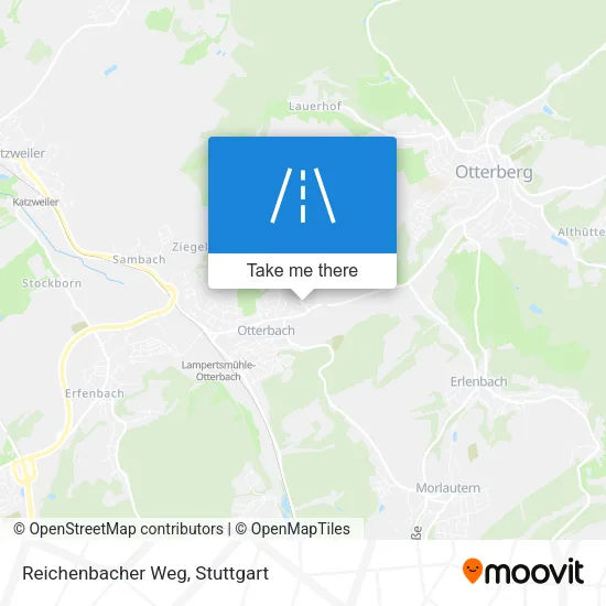 Карта Reichenbacher Weg