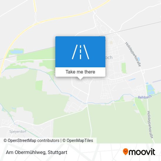 Am Obermühlweg map