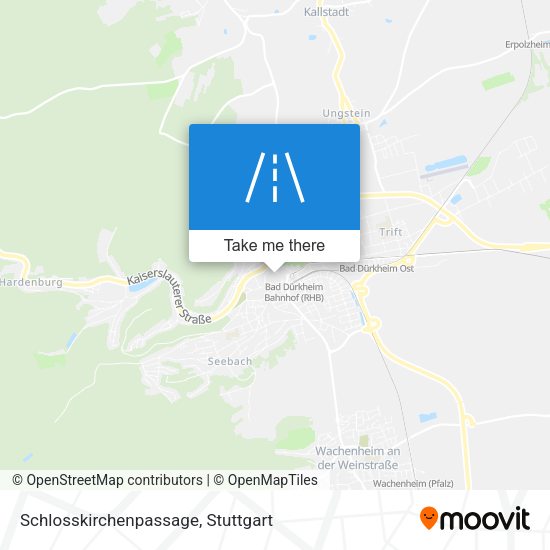 Schlosskirchenpassage map