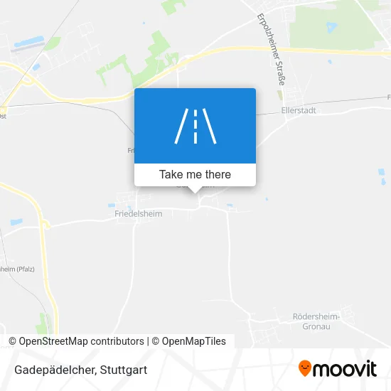 Карта Gadepädelcher