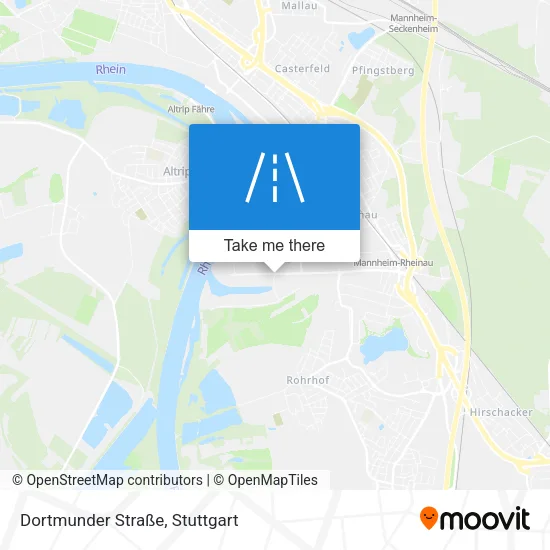 Карта Dortmunder Straße